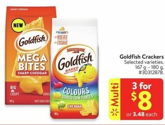 Walmart Goldfish Crackers offer