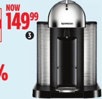 Canadian Tire Nespresso vertuo coffee & espresso machine offer
