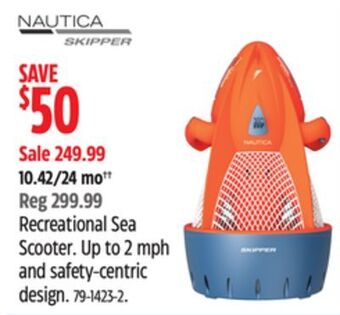 Canadian Tire Recreational sea scooter offer
