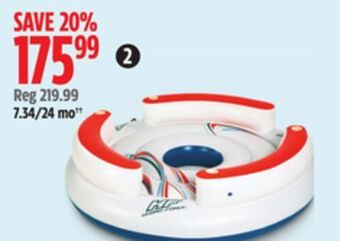Canadian Tire Hydroforce lazy dayz party island offer