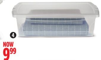 Canadian Tire Type a 25l clarity storage container offer