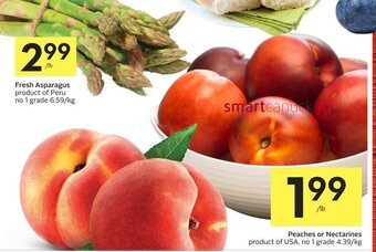 Foodland Peaches or nectarines offer
