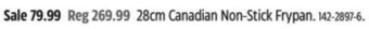Canadian Tire Paderno 28cm canadian non-stick frypan offer