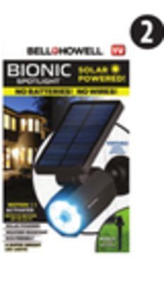 Canadian Tire Bionic security spotlight offer