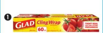 Canadian Tire Glad cling wrap, 60m offer