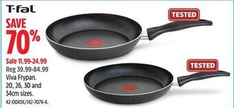 Canadian Tire T-fal viva frypan offer