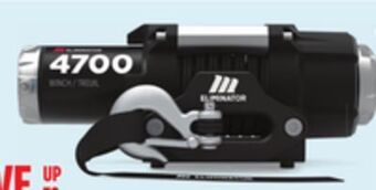 Canadian Tire Motomaster eliminator winch with synthetic rope, 4700-lb offer
