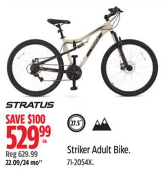Canadian Tire Stratus striker adult bike offer