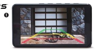 Canadian Tire Type s 720p hd backup camera, with 5 monitor offer