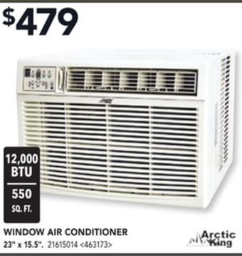 Lowe's Arctic king window air conditioner 23 x 15.5 offer