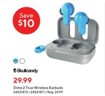 Staples Skullcandy dime 2 true wireless earbuds offer