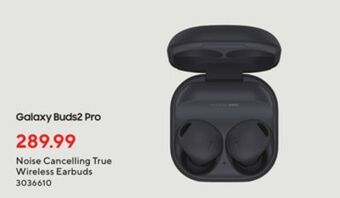 Staples Samsung galaxy buds2 pro noise cancelling true wireless earbuds offer