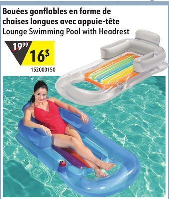 Sushi Shop Lounge swimming pool with headrest offer