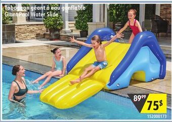 Sushi Shop Giant pool water slide offer