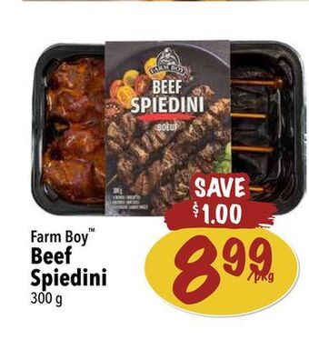 Farm Boy Farm boy™ beef spiedini offer