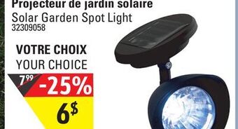 Sushi Shop Solar garden spot light offer