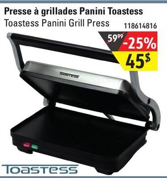 Sushi Shop Toastess panini grill press offer