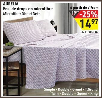Sushi Shop Microfiber sheet sets offer