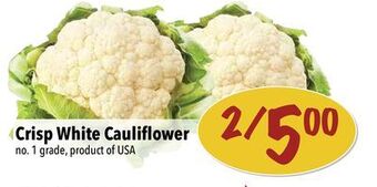 Farm Boy Crisp white cauliflower offer