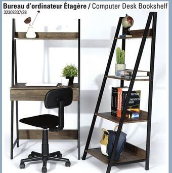 Sushi Shop Computer desk bookshelf offer