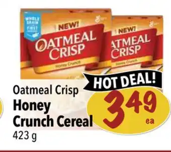 Farm Boy Oatmeal crisp honey crunch cereal offer