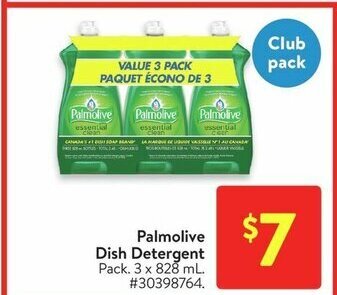 Walmart Palmolive Dish Detergent offer
