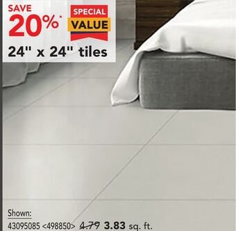 RONA 24 x 24 tiles offer
