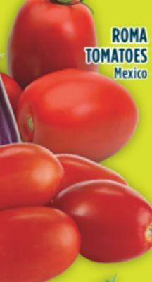 Marché Adonis Roma tomatoes offer