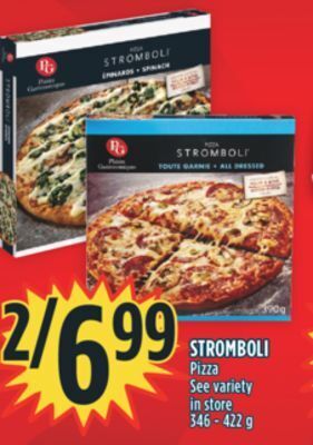 Marché Adonis Stromboli pizza offer