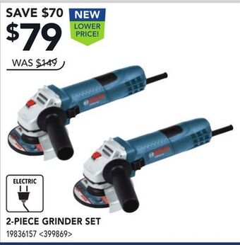 RONA 2-piece grinder set offer