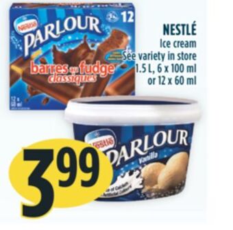 Marché Adonis Nestlé ice cream offer