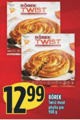Marché Adonis Börek twist meat phyllo pie offer