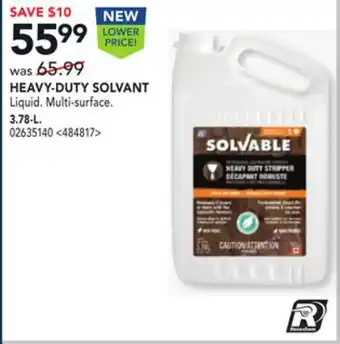 RONA Heavy-duty solvant offer