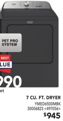 RONA Maytag 7 cu. ft. dryer offer