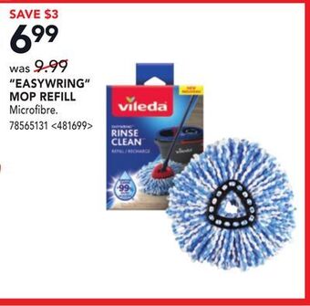 RONA Vileda easywring mop refill offer