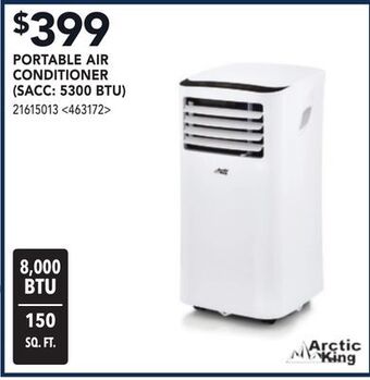 RONA Arctic king portable air conditioner (sacc: 5300 btu) offer