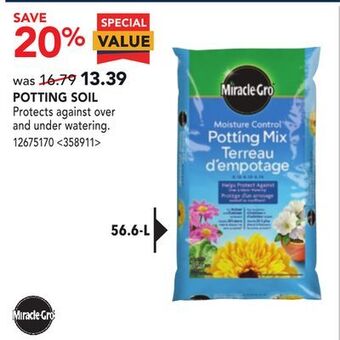 RONA Potting soil offer