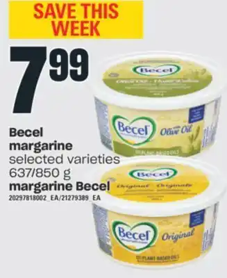 Valu-mart Margarine becel offer