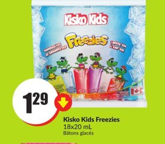 FreshCo Kisko kids freezies 18x20 ml offer