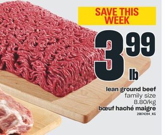 Valu-mart Bœuf haché maigre offer