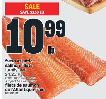Valu-mart Filets de saumon de l'atlantique frais offer