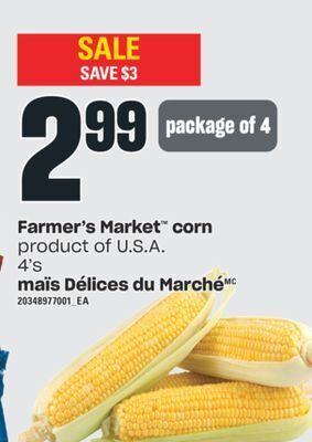 Valu-mart Maïs délices du marché, 4's offer