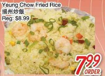Foody Mart Yeung chow fried rice offer