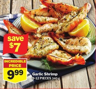 M & M Food Market Garlic shrimp offer