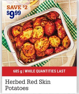 M & M Food Market Herbed red skin potatoes offer