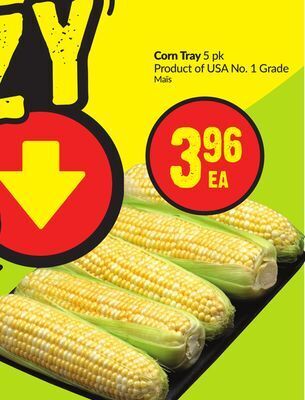 Chalo FreshCo Corn tray 5 pk product of usa no. 1 grade offer
