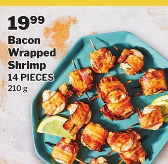 M & M Food Market Bacon wrapped shrimp offer