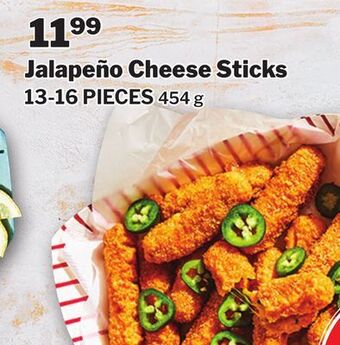 M & M Food Market Jalapeño cheese sticks offer