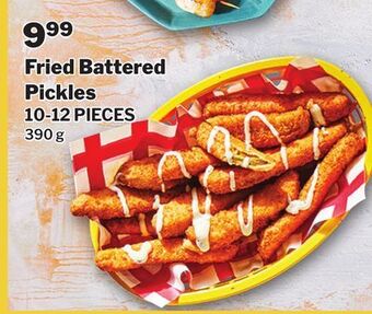 M & M Food Market Fried battered pickles offer