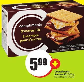 Chalo FreshCo Compliments s'mores kit 500 g offer